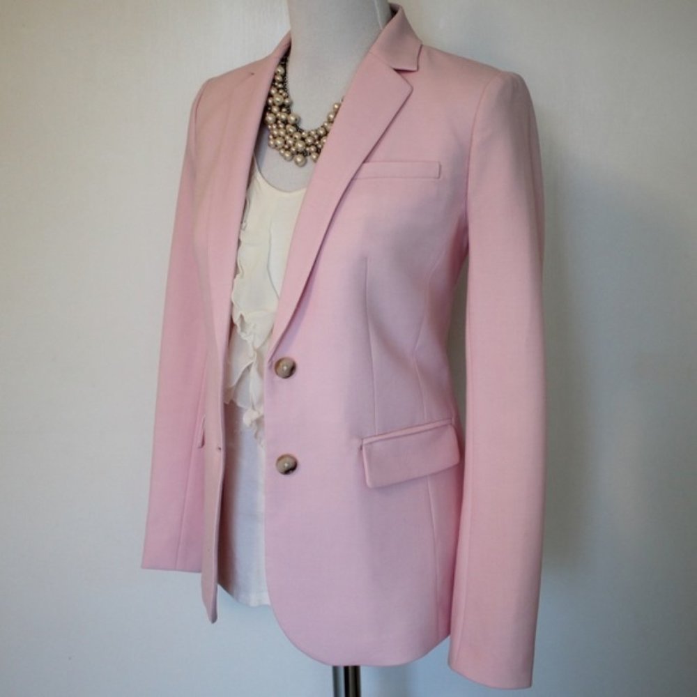 BANANA REPUBLIC Size 4 Pink Blazer Jacket